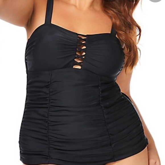 RAISINS Curve Marrakesh Grace Bay Tankini Swim Top - Picture 5 of 10